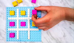 1. Make a Lego Tic Tac Toe Game Board